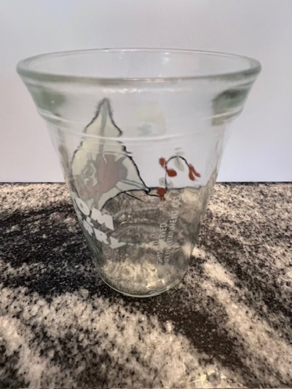 1990‎ Welch's Tom & Jerry Juice Glass flying kite Vintage Nostalgia Looney Tunes - Picture 3 of 7